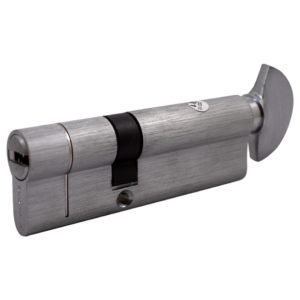 Cilindro Buonelle B10CP3555SCX6 35/55 mm 5 + 1 chiave/giro. cromo opaco